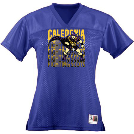 Caledonia Ladies Junior Fit Replica Football Tee - Image 7