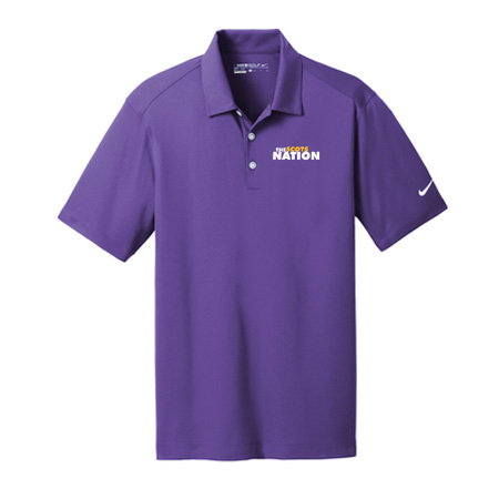 Caledonia Adult Nike Dri-FIT Vertical Mesh Polo - Image 3