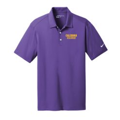 Alternative view of Caledonia Adult Nike Dri-FIT Vertical Mesh Polo