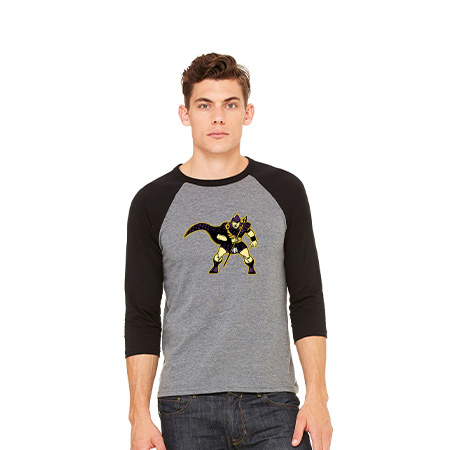 Caledonia Unisex 3/4 Sleeve Baseball Tee - Image 24