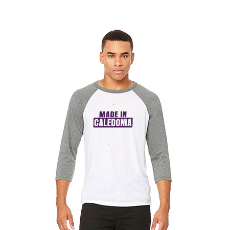 Caledonia Unisex 3/4 Sleeve Baseball Tee - Image 52