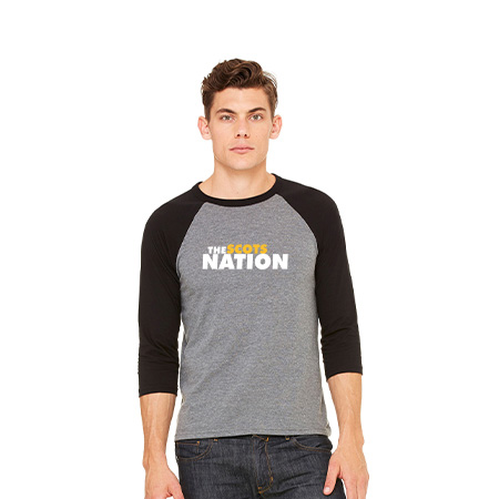 Caledonia Unisex 3/4 Sleeve Baseball Tee - Image 10