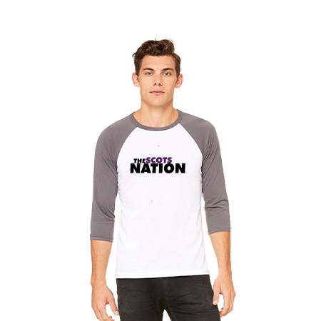 Caledonia Unisex 3/4 Sleeve Baseball Tee - Image 39