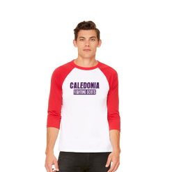 Caledonia Unisex 3/4 Sleeve Baseball Tee