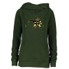 Caledonia Ladies Classic Fleece Funnel Neck Pullover Hood