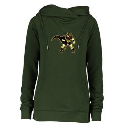 Caledonia Ladies Classic Fleece Funnel Neck Pullover Hood