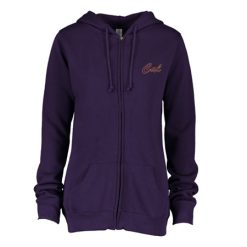 Alternative view of Caledonia Ladies Full Zip Fleece Hoodie