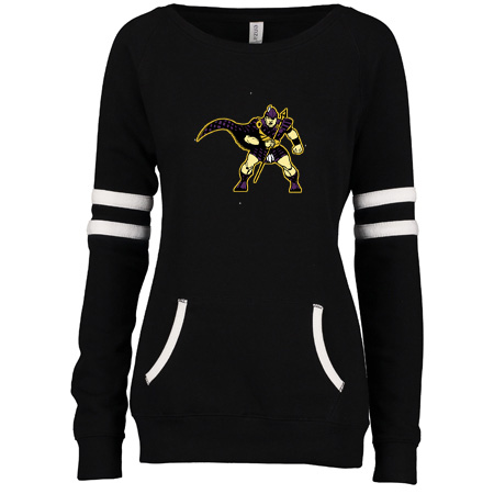 Caledonia Ladies Varsity Fleece Crew Neck Pullover - Image 10