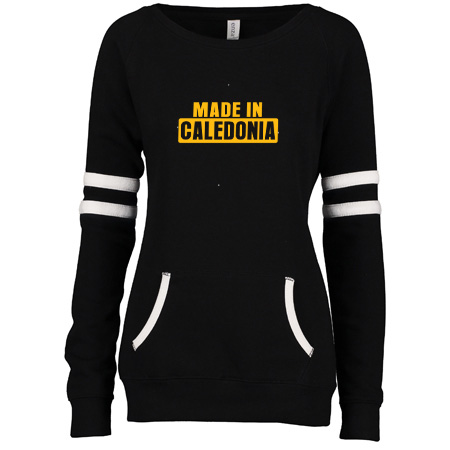 Caledonia Ladies Varsity Fleece Crew Neck Pullover - Image 16