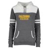 Caledonia Ladies Varsity Fleece Pullover Hood