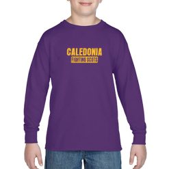 Alternative view of Caledonia Youth Heavy Cotton™ Youth Long Sleeve T-Shirt