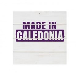Alternative view of Caledonia White Wood Pallet Coaster  Set of 1  no holder