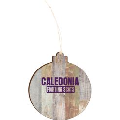 Alternative view of Caledonia Light 4.18 X 3.86 Faux Wood Ornament