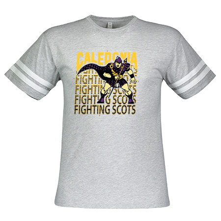 Caledonia Adult Men's Football Tee - Image 15