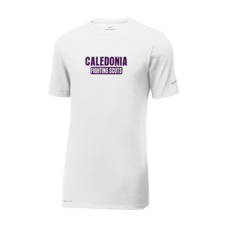 Caledonia Nike Dri-FIT Cotton/Poly Tee - Image 9