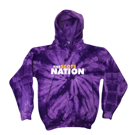 Caledonia Adult Tie Dye Fleece Pullover - Image 6