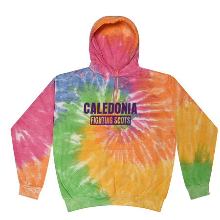 Caledonia Adult Tie Dye Fleece Pullover - Image 40