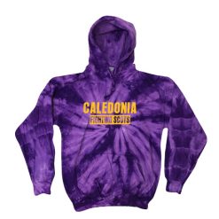 Caledonia Adult Tie Dye Fleece Pullover