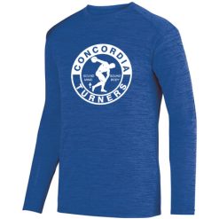 Concordia Turners Adult SHADOW TONAL HEATHER LONG SLEEVE TEE