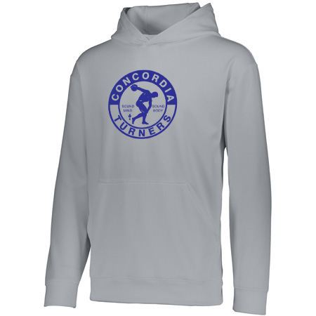 Concordia Turners Youth YOUTH WICKING FLEECE HOODIE - Image 3