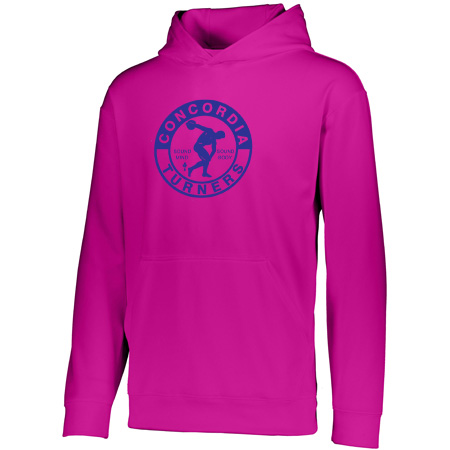 Concordia Turners Youth YOUTH WICKING FLEECE HOODIE - Image 6