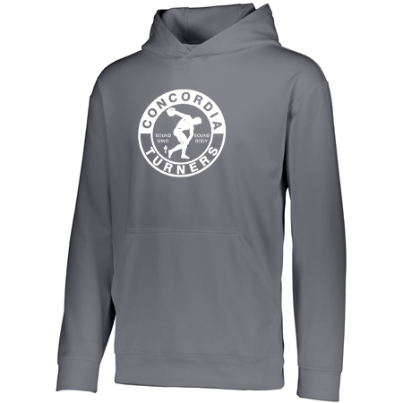 Concordia Turners Youth YOUTH WICKING FLEECE HOODIE - Image 2
