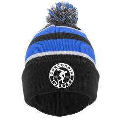 Concordia Turners KNIT FOLD OVER POM-POM BEANIE