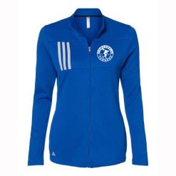 Concordia Turners Ladies Adidas 3-Stripes Double Knit Full Zip Pullover
