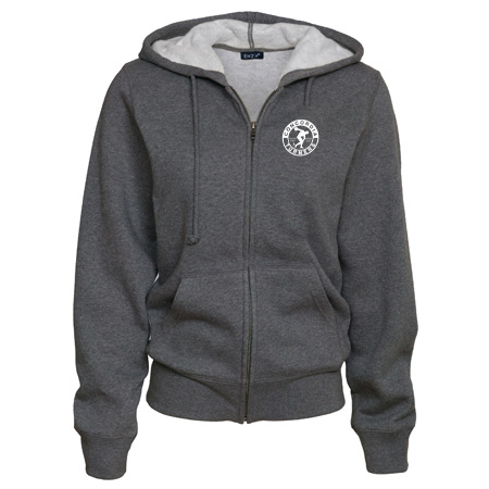 Concordia Turners Ladies Full Zip Fleece Hoodie - Image 3