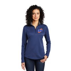 Alternative view of ISS Ladies Ladies Silk Touch ™ Performance 1/4-Zip