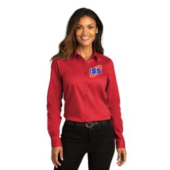ISS Ladies Ladies Long Sleeve SuperPro React™Twill Shirt