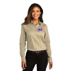 Alternative view of ISS Ladies Ladies Long Sleeve SuperPro React™Twill Shirt