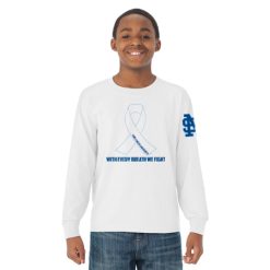 Mona Shores - Lung Cancer Awareness - Youth Long Sleeve Tee