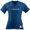 Utility Ladies Junior Fit Replica Football Tee