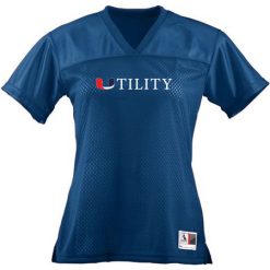 Utility Ladies Junior Fit Replica Football Tee
