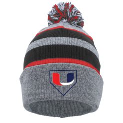 Alternative view of Utility KNIT FOLD OVER POM-POM BEANIE