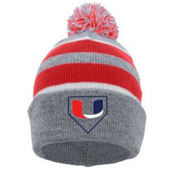 Utility KNIT FOLD OVER POM-POM BEANIE