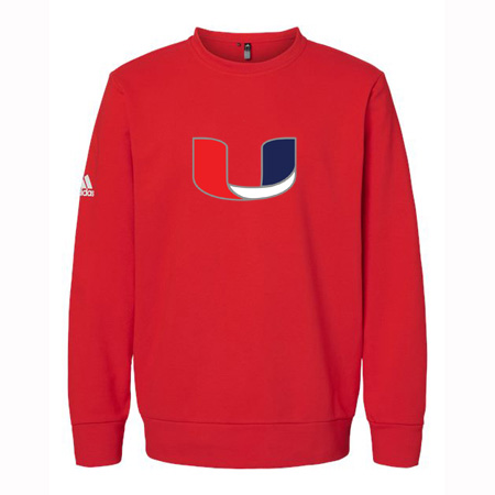 Utility Adidas Fleece Crewneck Sweatshirt - Image 15