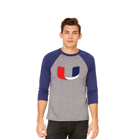 Utility Unisex 3/4 Sleeve Baseball Tee - Image 5