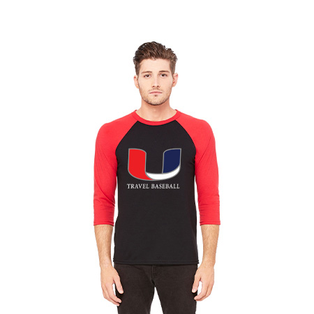 Utility Unisex 3/4 Sleeve Baseball Tee - Image 7
