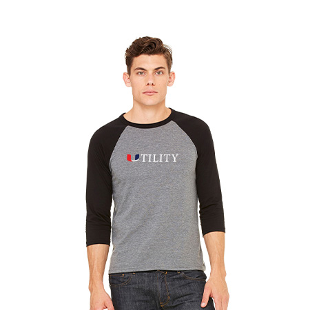 Utility Unisex 3/4 Sleeve Baseball Tee - Image 51