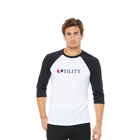 Utility Unisex 3/4 Sleeve Baseball Tee - Image 24