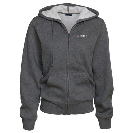 Utility Ladies Full Zip Fleece Hoodie - Image 24