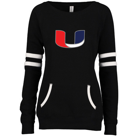 Utility Ladies Varsity Fleece Crew Neck Pullover - Image 26