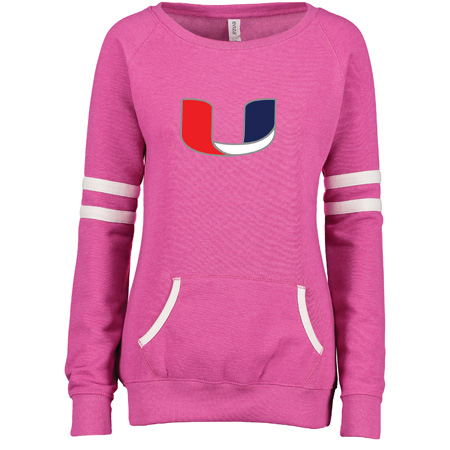 Utility Ladies Varsity Fleece Crew Neck Pullover - Image 29