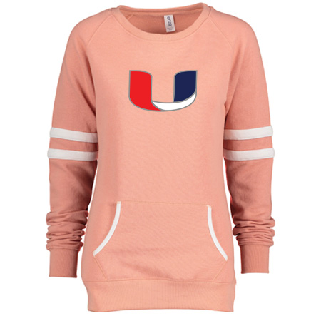 Utility Ladies Varsity Fleece Crew Neck Pullover - Image 28