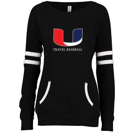 Utility Ladies Varsity Fleece Crew Neck Pullover - Image 17