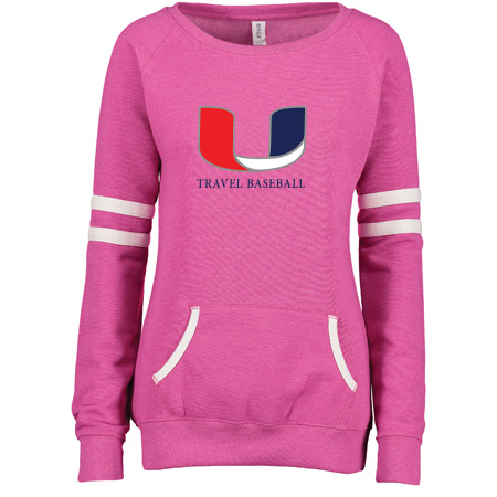 Utility Ladies Varsity Fleece Crew Neck Pullover - Image 39