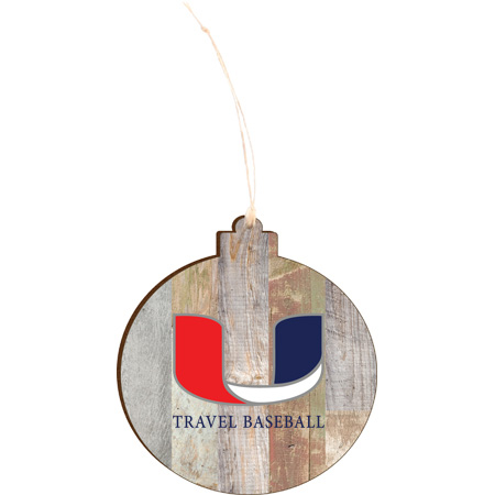 Utility Light 4.18 X 3.86 Faux Wood Ornament - Image 4