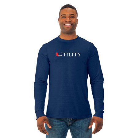 Utility Adult DRI-Power Long Sleeve Poly T-Shirt - Image 3